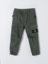 Stone Island Pants  Junior Kids Color Military