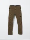 Stone Island Junior Pants  Kids Color Military