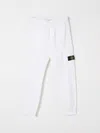 Stone Island Trousers  Junior Kids In White
