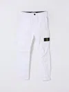 Stone Island Pants  Junior Kids Color White