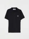 Stone Island Polo Shirt  Junior Kids Color Blue