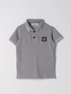 Stone Island Polo Shirt  Junior Kids Color Dust