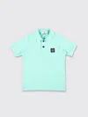 Stone Island Polo Shirt  Junior Kids Color Green