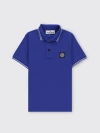 Stone Island Junior Polo Shirt  Kids Color Navy