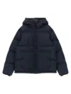 Stone Island Junior Quilted Down Jacket In Navy
