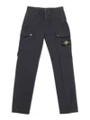Stone Island Regular Tapered Trousers In Blue