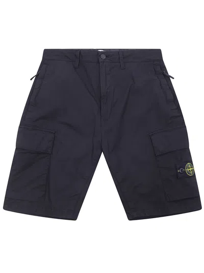 Stone Island Kids'  Junior Shorts In Blue
