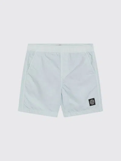 Stone Island Junior Shorts Kids Color Blue