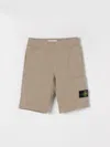 Stone Island Junior Shorts  Kids Color Beige