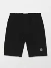 Stone Island Compass-motif Swim Short In Black