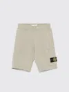Stone Island Junior Shorts  Kids Color Brown