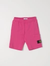 Stone Island Junior Shorts  Kids Color Fuchsia