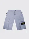 Stone Island Shorts  Junior Kids Color Gnawed Blue