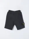 Stone Island Junior Shorts  Kids Color Grey