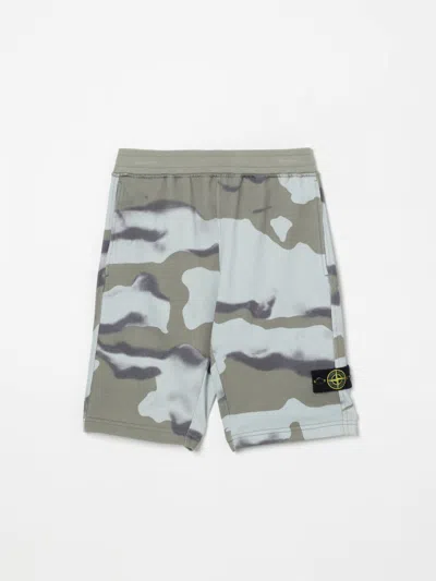 Stone Island Pants  Junior Kids Color Multicolor