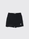Stone Island Shorts  Junior Kids Color Blue In Navy