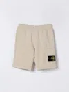 Stone Island Junior Shorts  Kids Color Sand
