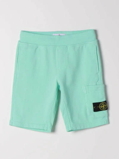 Stone Island Junior Shorts  Kids Color Water