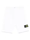 Stone Island Junior Shorts  Kids Color White In White