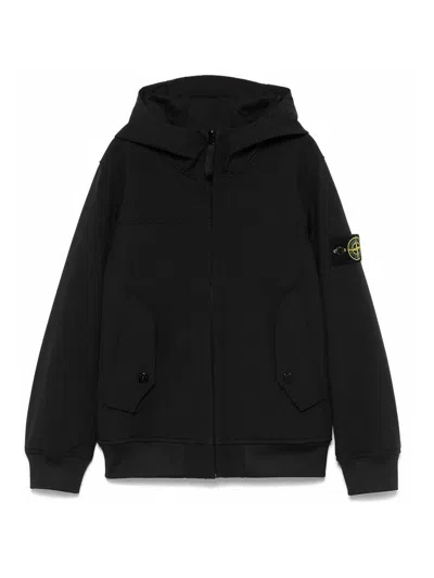 Stone Island Kids' Chaqueta Casual - Negro In Black