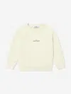Stone Island Junior  Boys Logo Sweatshirt In Neutral