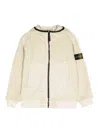 Stone Island Compass-badge Jacket In Yellow