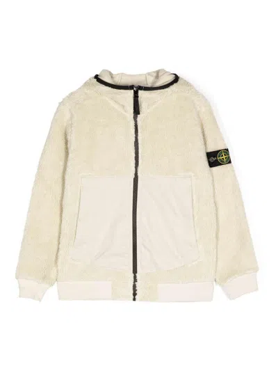 STONE ISLAND SUDADERA - BLANCO