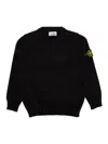 Stone Island Sweater  Junior Kids Color Black In Black