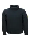Stone Island Sweater In Blue