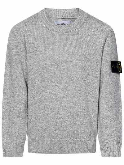 Stone Island Kids' Junior Sweater In Grey