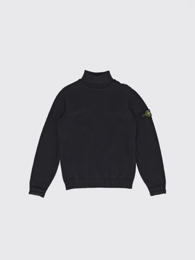 Stone Island Junior Sweater Kids Color Black