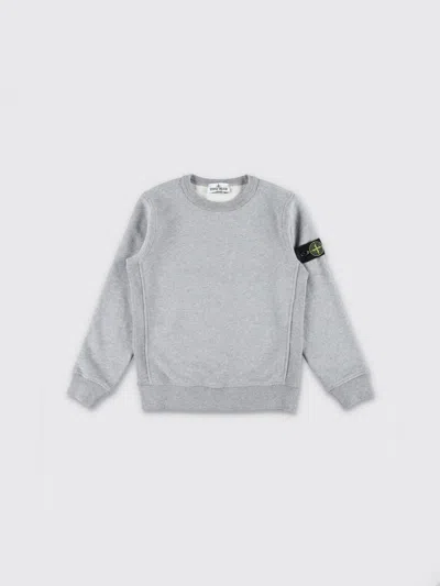 Stone Island Junior Sweater Kids In Gray