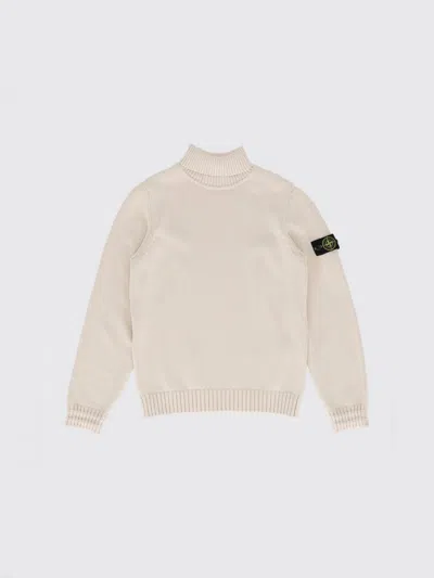 Stone Island Junior Sweater Kids Color Grey In Neutral