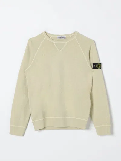 Stone Island Sweater  Junior Kids Color Beige In Beige