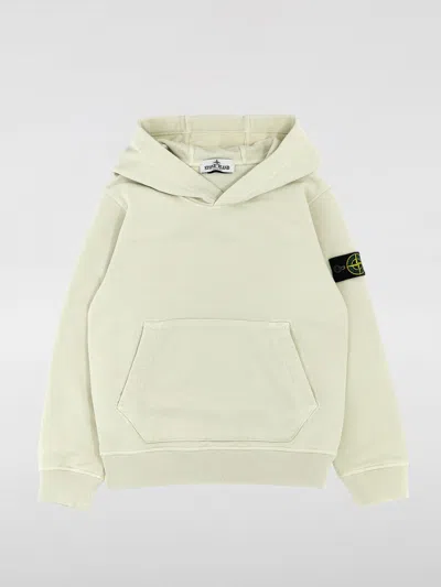 STONE ISLAND SWEATER STONE ISLAND JUNIOR KIDS COLOR BEIGE,417187022