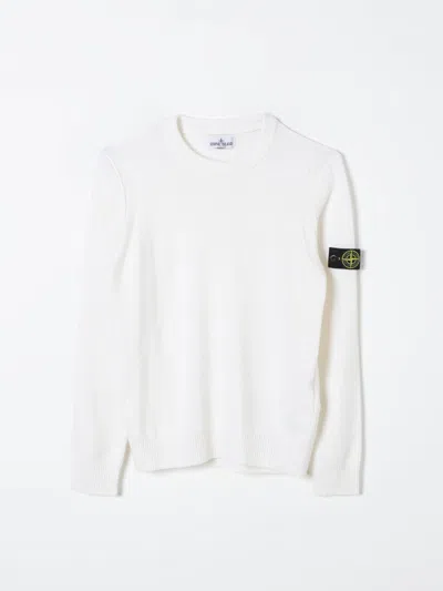 STONE ISLAND SWEATER STONE ISLAND JUNIOR KIDS COLOR BEIGE,417196022