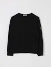 Stone Island Sweater  Junior Kids Color Black In Black