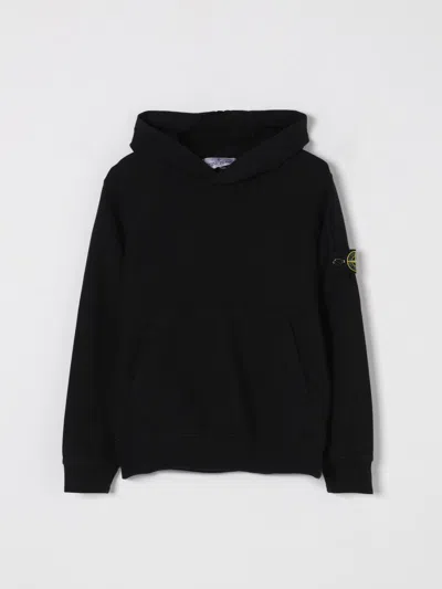 Stone Island Sweater  Junior Kids Color Black