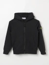 Stone Island Junior Sweater  Kids Color Black