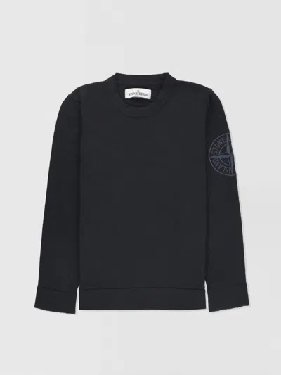 Stone Island Junior Jumper  Kids Colour Black