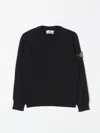 Stone Island Sweater  Junior Kids Color Black In Schwarz