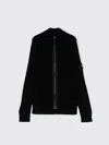 Stone Island Cardigan Mit Kompass-patch In Schwarz