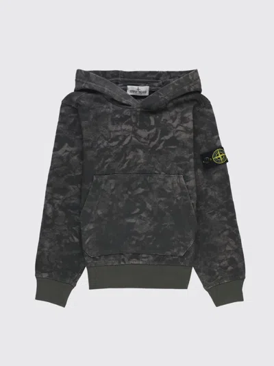 Stone Island Junior Sweater  Kids Color Black In Schwarz