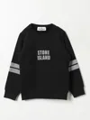 STONE ISLAND JUNIOR SWEATER STONE ISLAND JUNIOR KIDS COLOR BLACK,G14211002