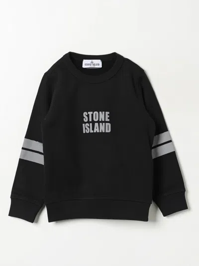 Stone Island Sweater  Junior Kids Color Black In Schwarz