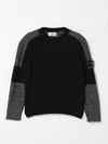 Stone Island Sweater  Junior Kids Color Black In Schwarz