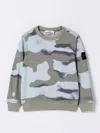 Stone Island Reversible Sweatshirt In Blue