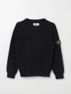 Stone Island Sweater  Junior Kids Color Blue
