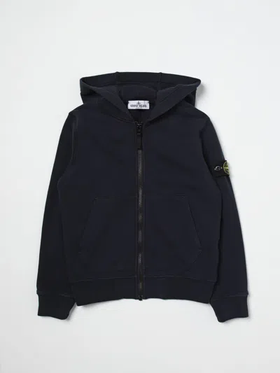 Stone Island Sweater  Junior Kids Color Black In 蓝色
