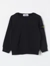 Stone Island Cotton Sweatshirt In 蓝色